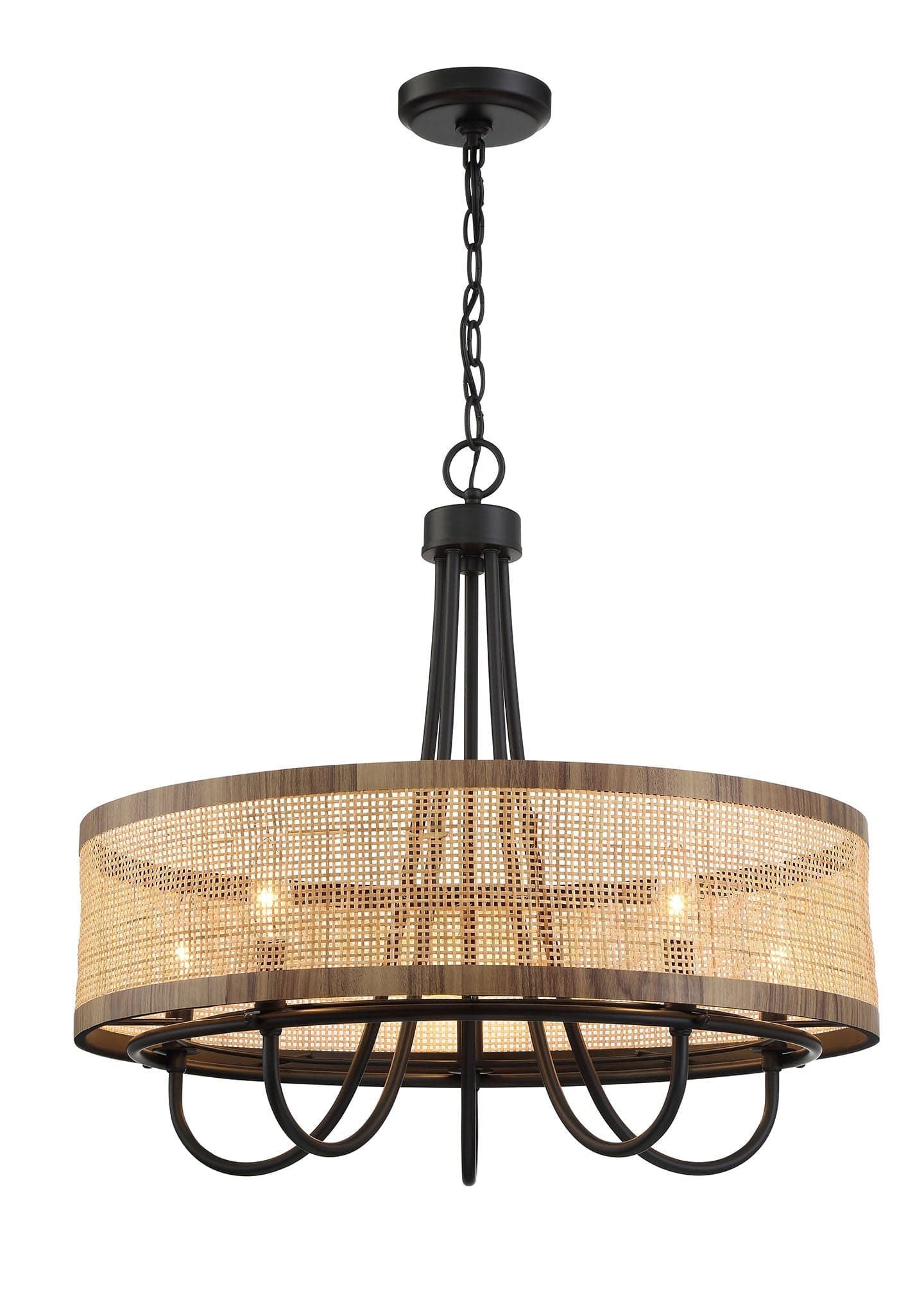 Alivia | Rattan Chandelier